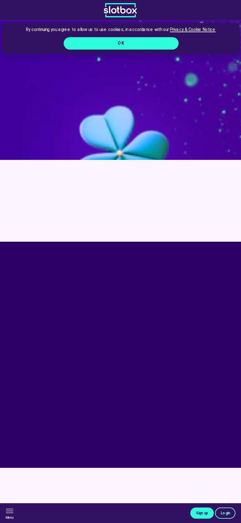 Slotbox — homepage